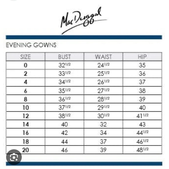 MAC DUGGAL
Metallic Sequined Plunge Neck Gown silver/gold size 6 NWT - Picture 15 of 15